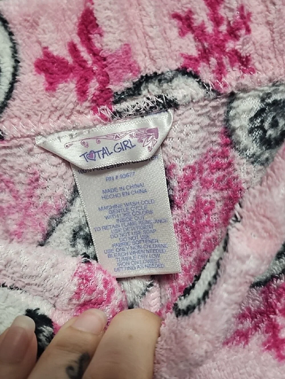 total girl soft fleece